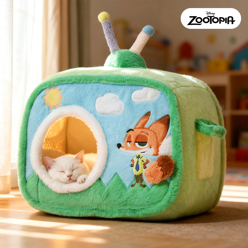 迪士尼猫窝封闭式冬加厚保暖