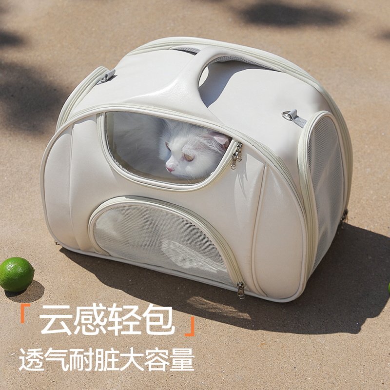 猫包外出便携猫咪外出包拉杆箱狗狗车载大容量猫坐车神器宠物背包