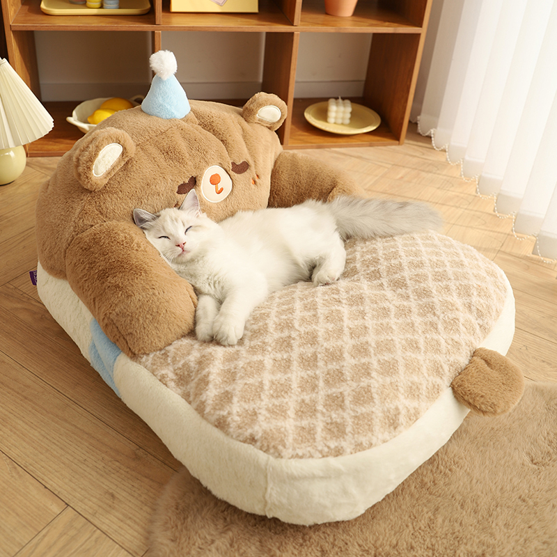 猫窝冬季保暖加厚猫咪沙发