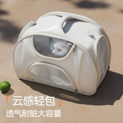 猫包外出便携猫咪外出包拉杆箱狗狗车载大容量猫坐车神器宠物背包