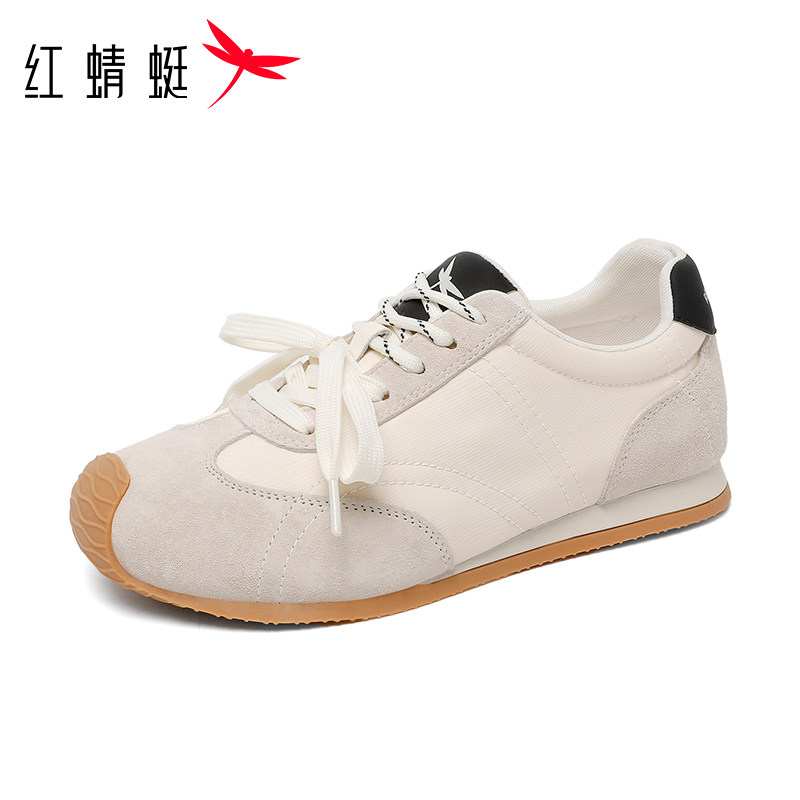 红蜻蜓德训鞋女百搭透气内增高3.5cm小白鞋2026新款休闲运动旅游,女鞋,德训鞋,淘宝优惠券,粉丝福利购,淘宝优惠卷