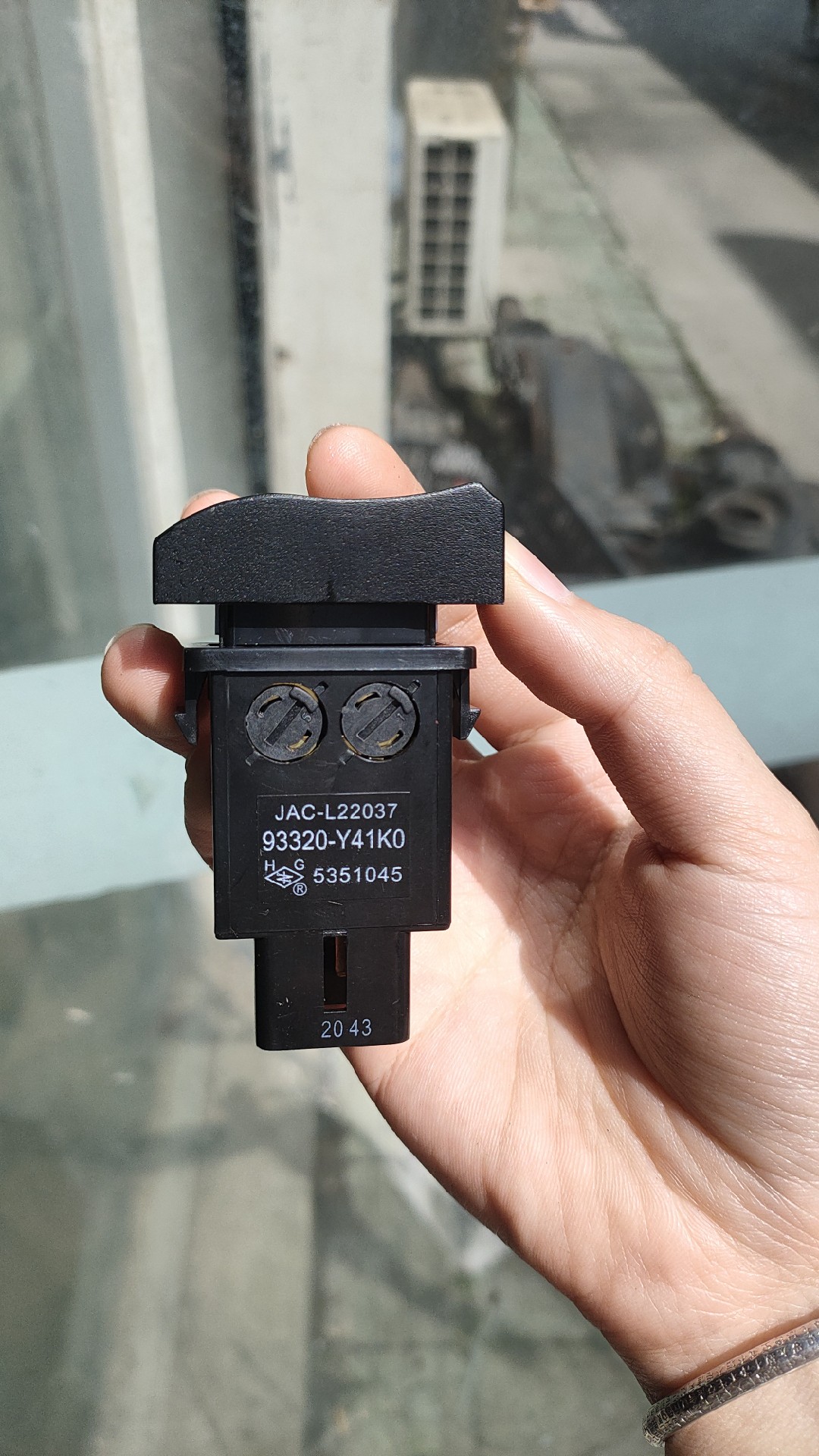 93320-Y41K0定速巡航RES主控开关 江淮格尔发配件