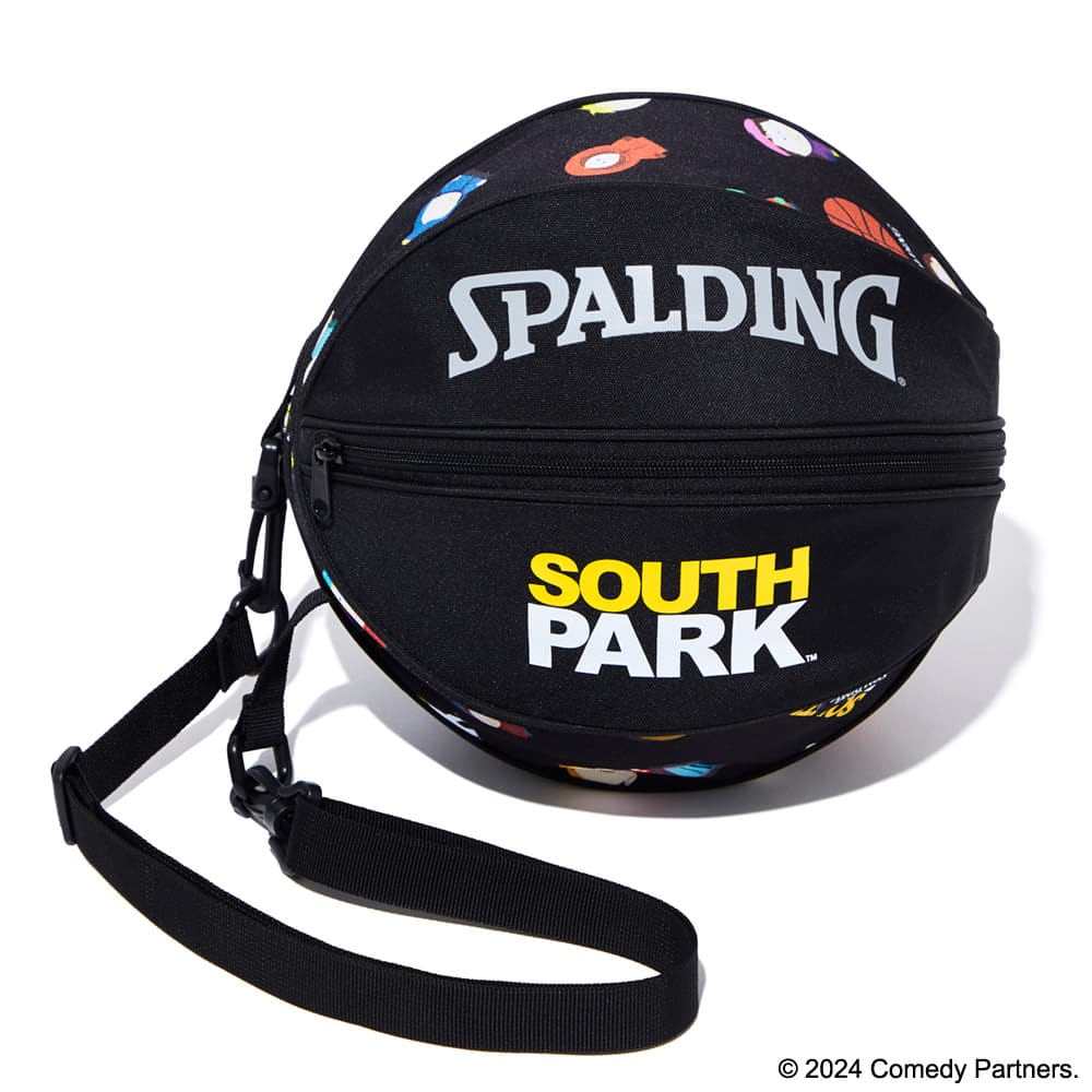 25年新款日本Spalding/斯伯丁球袋南方公园卡通人物 防泼水面料
