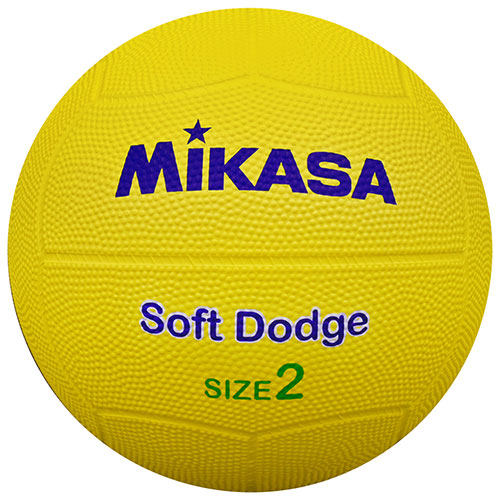 日本Mikasa米卡萨三笠（儿童）躲避球2号游戏球测试训练儿童排球