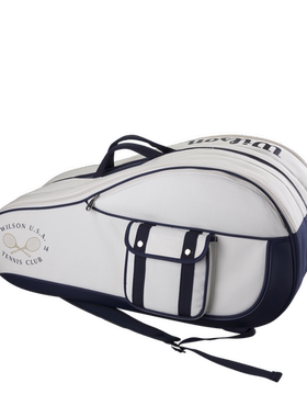 日本代购Wilson威尔逊球拍包 12PK 可存放12个球拍110周年限量