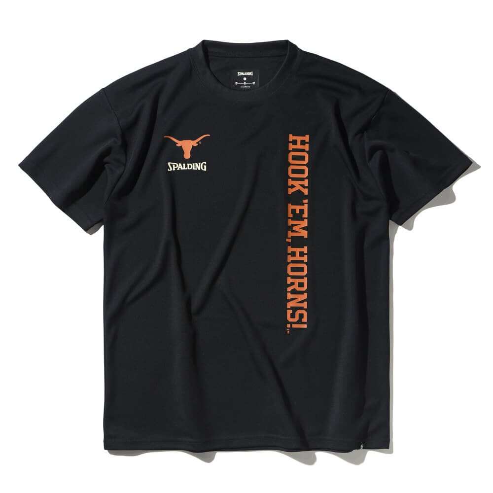 2025新款日本代购Spalding/斯伯丁青少年T恤运动风HOOK'EM Horns
