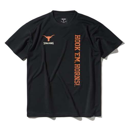 2025新款日本代购Spalding/斯伯丁青少年T恤运动风HOOK'EM Horns