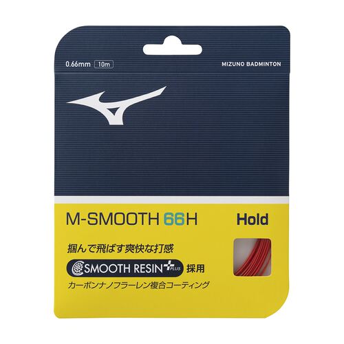 日本Mizuno美津浓羽毛球拍线新款M-Smooth 66H大盘拉线10m耐磨