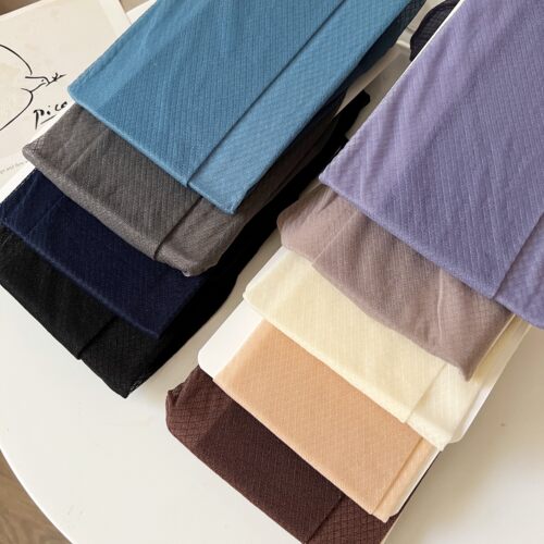 日系简约显瘦斜纹薄款丝袜隐形T