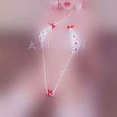 2件套COS可爱女生性感火辣连体衣V型高叉丁字裤 T裆男伪娘迷你三点