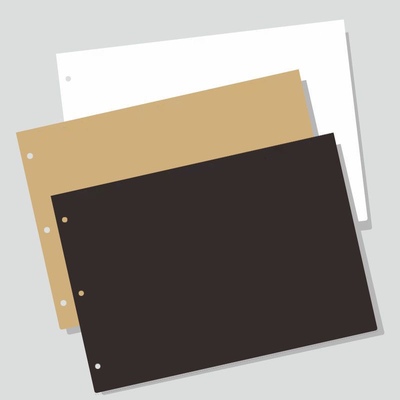 木桐纸品diy相册黑卡纸活页纸