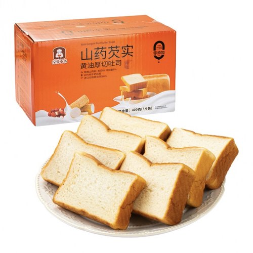 保萝工坊山药芡实黄油厚切吐司