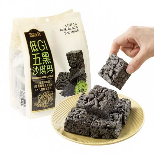 叮咚V5低GI五黑沙琪玛360g/520g