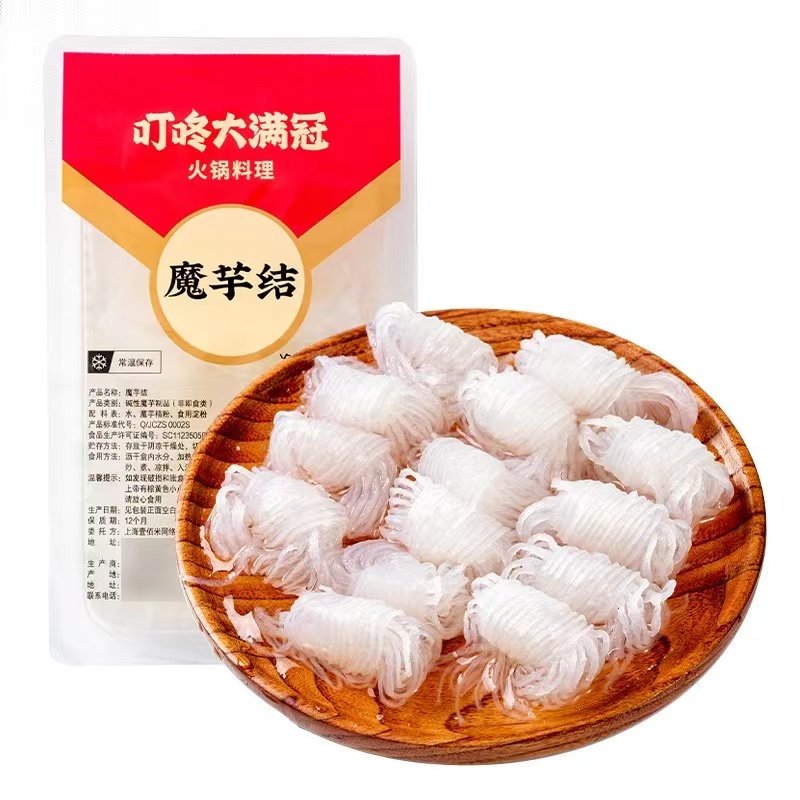 叮咚大满冠 火锅料理 魔芋结 260g