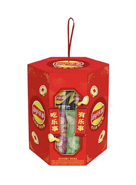 乐事宫灯新年12包礼盒