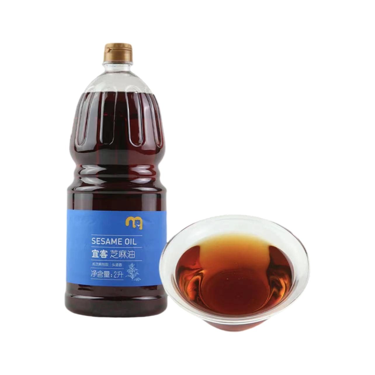 麦德龙宜客芝麻油2L图片