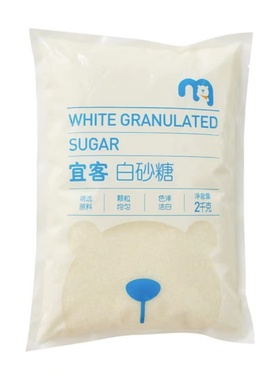 麦德龙 卖场现货 YIKE 宜客 白砂糖 2kg