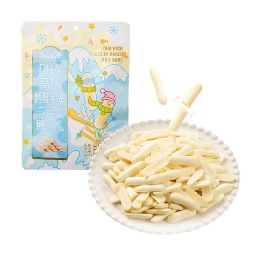 叮咚V5DHA高钙烤鲜乳条70g