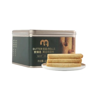 铁盒装 易碎品 黄油鸡蛋卷 麦德龙 418g 麦臻选