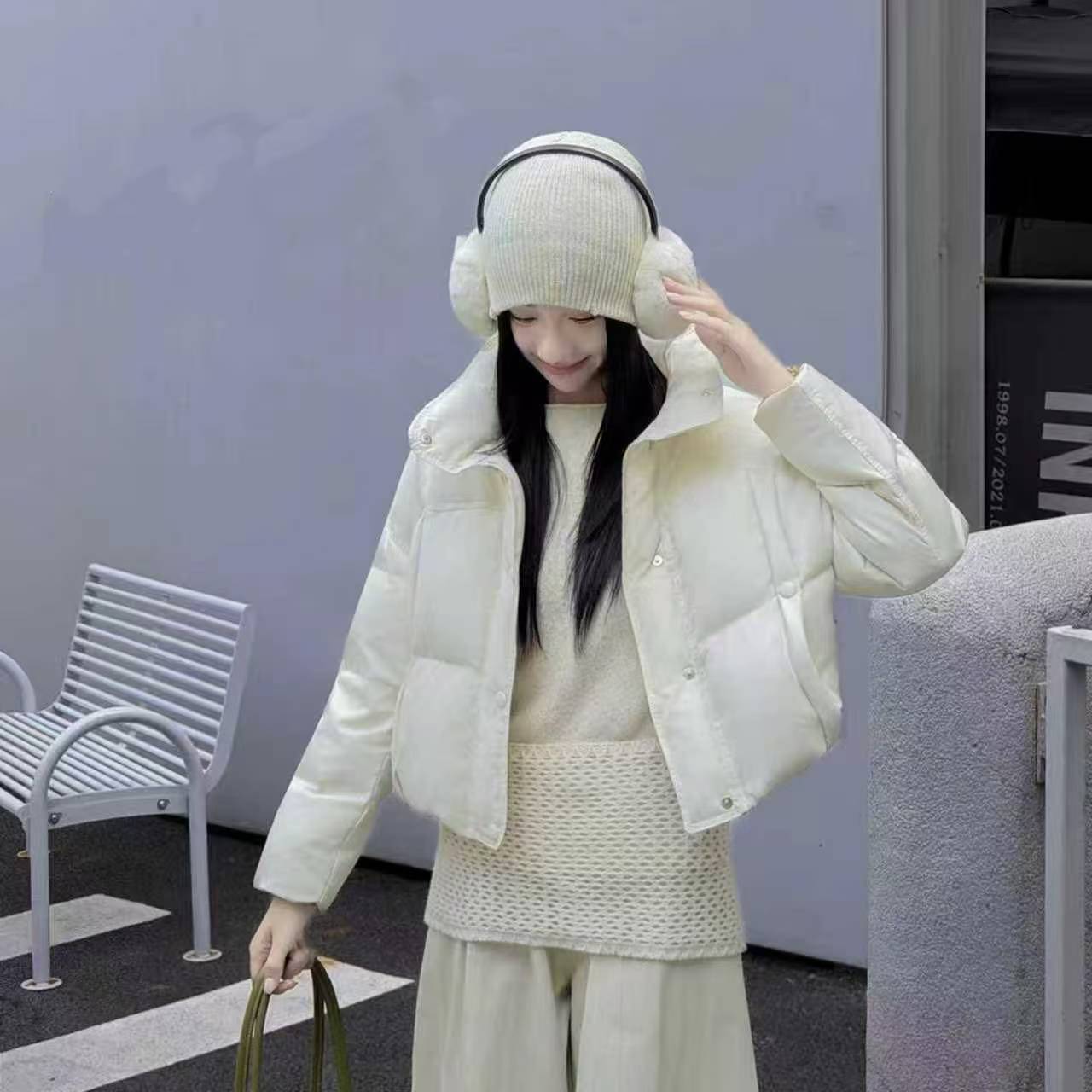 羽绒服女士短款高端小个子韩版