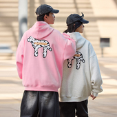 PSO 连帽外套 可爱斑点狗抓绒针织休闲宽松卫衣女款 Brand男装 女装