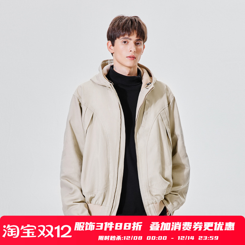 摇粒绒连帽拉链夹克PSOBrand