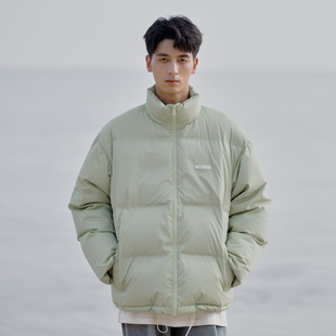 加绒加厚立领外套情侣装 90绒子含量白鸭绒羽绒服男冬季 Brand PSO