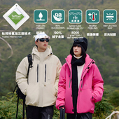 三防户外 PSO 90绒 女装 防风防寒户外爬山连帽羽绒服 Brand男装