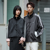 Brand男装 女装 新中式 PSO 国风盘扣立领拉链夹克外套休闲长袖 上衣