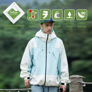 三防 女装 户外 Brand男装 防风防水冲锋衣夹克连帽外套 PSO