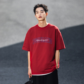 PSO t恤 32支200克卫衣面料海绵立体印花衬线短袖 Brand男装 女装