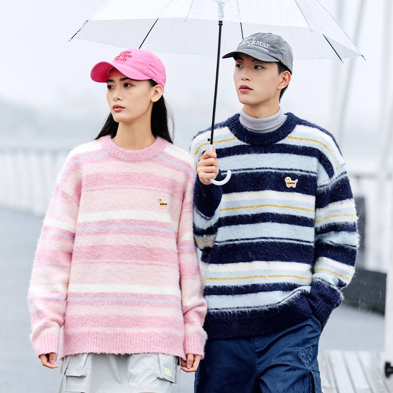 可爱条纹毛衣PSOBrand