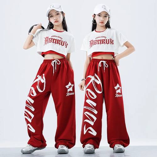 爵士舞服装女童jazz舞蹈练功服套