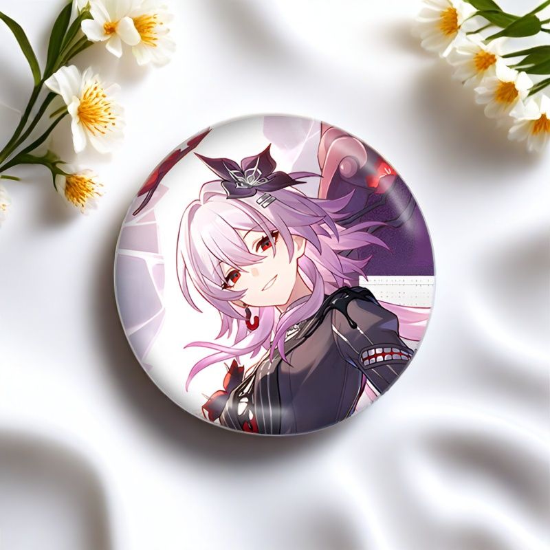 崩坏:星穹铁道 长夜月 翁法罗斯英雄记徽章立牌同人谷子吧唧周边