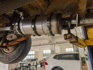 柴油柴油车货车尾气排气管治理黑烟蓝烟净化器白烟颗粒捕捉原厂