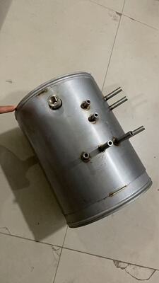 适配五征奥驰国六云内D20/D25排气管DPF颗粒捕捉器空壳替换件