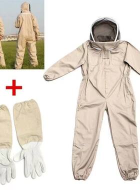 太空服防蜂衣套装养蜂手套养蜂工具出口型养蜂套装养蜂手套防蜂服