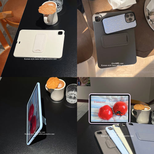皮纹感/支架ipad平板单壳全包