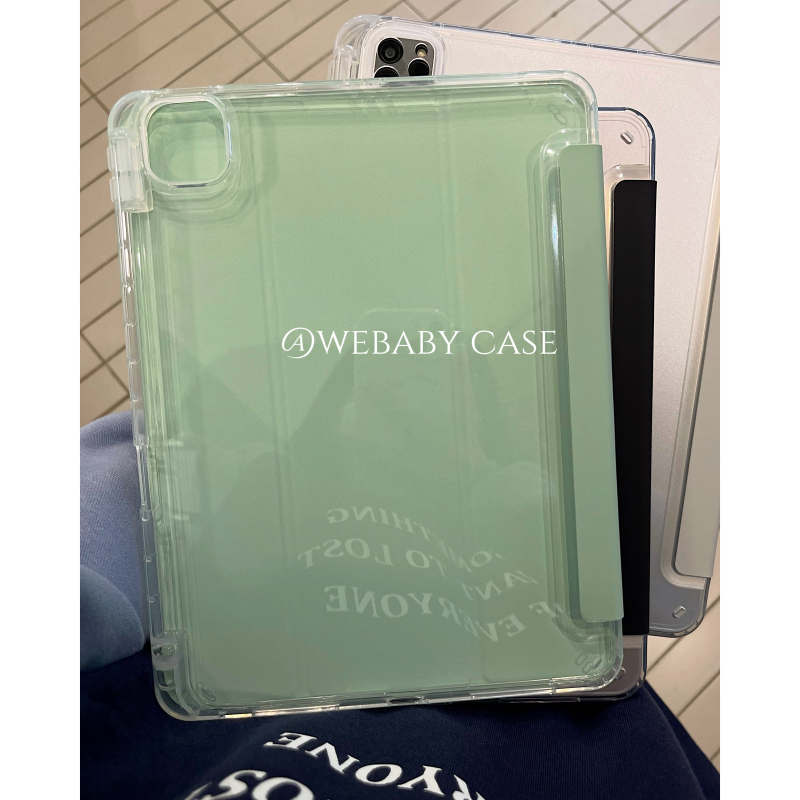 找了很久！晶莹透亮ipad透明硬壳