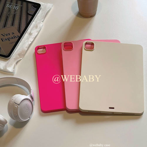 基础款~早春韩系纯色ipad软壳