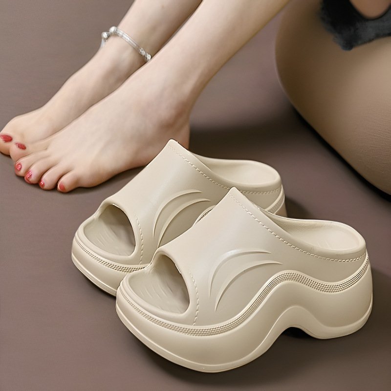 进口2025新款夏季居家凉拖鞋女款室内家居简约耐磨踩屎感舒适