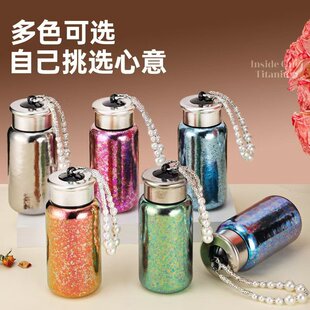 纯钛保温杯男女士户外泡茶保冷双层便携全钛杯礼盒装保温杯