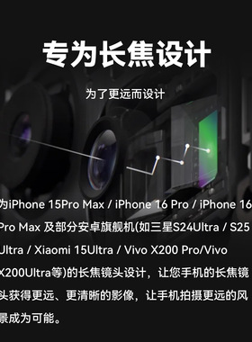 fotorgear手机长焦镜头演唱会拍摄神器2X微距增倍镜适用苹果vivo