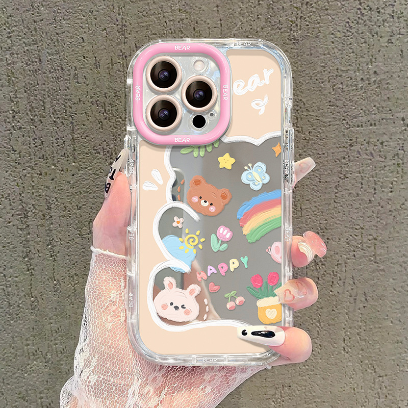 适用苹果15手机壳iphone14可爱