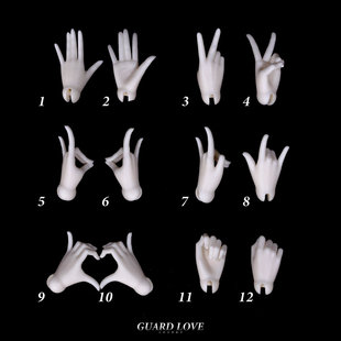 【Guard-Love】gl娃社 BJD 1/4 6代体大四女体手型 三万院长预售