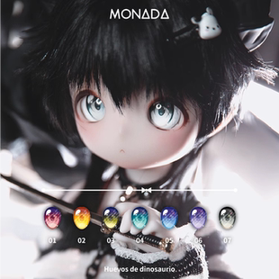 寄售喵井 MONADA 龙蛋 dd tf 二次元bjd玻璃眼片眼珠 三分四分