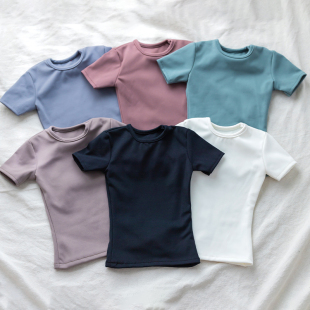 【满68包邮】三万院长现货bjd娃娃用紧身t恤男叔td85上衣贴身弹力