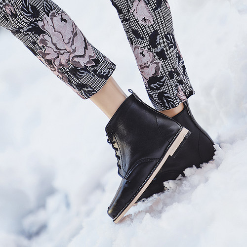 【现货 售完无补】三万院长  id75壮叔短靴 靴子皮鞋 BJD鞋子黑色