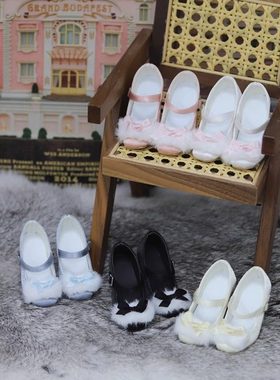 BJD3分娃鞋【咔咔星球】寄售sd16/gr/ DD蝴蝶结高跟鞋 三万院长