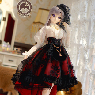 【三万院长】现货喵屋 EndlessWaltz秋冬复古欧式洋装3分4分娃衣